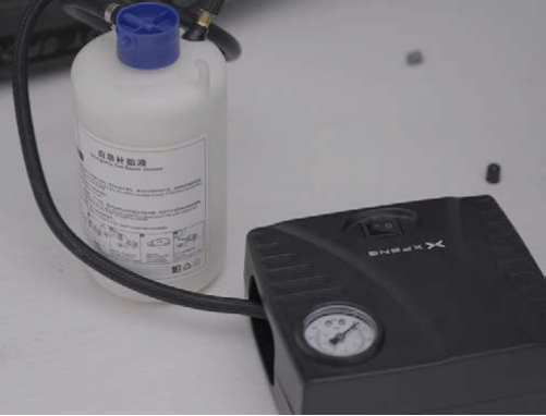 Original earlier UK G6 emergency tyre repair kit
