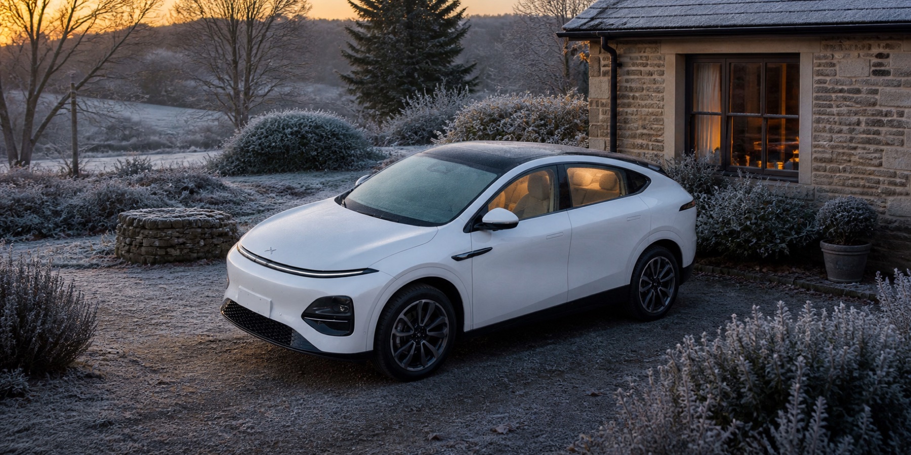 XPENG G6 battery preheating and winter departure settings